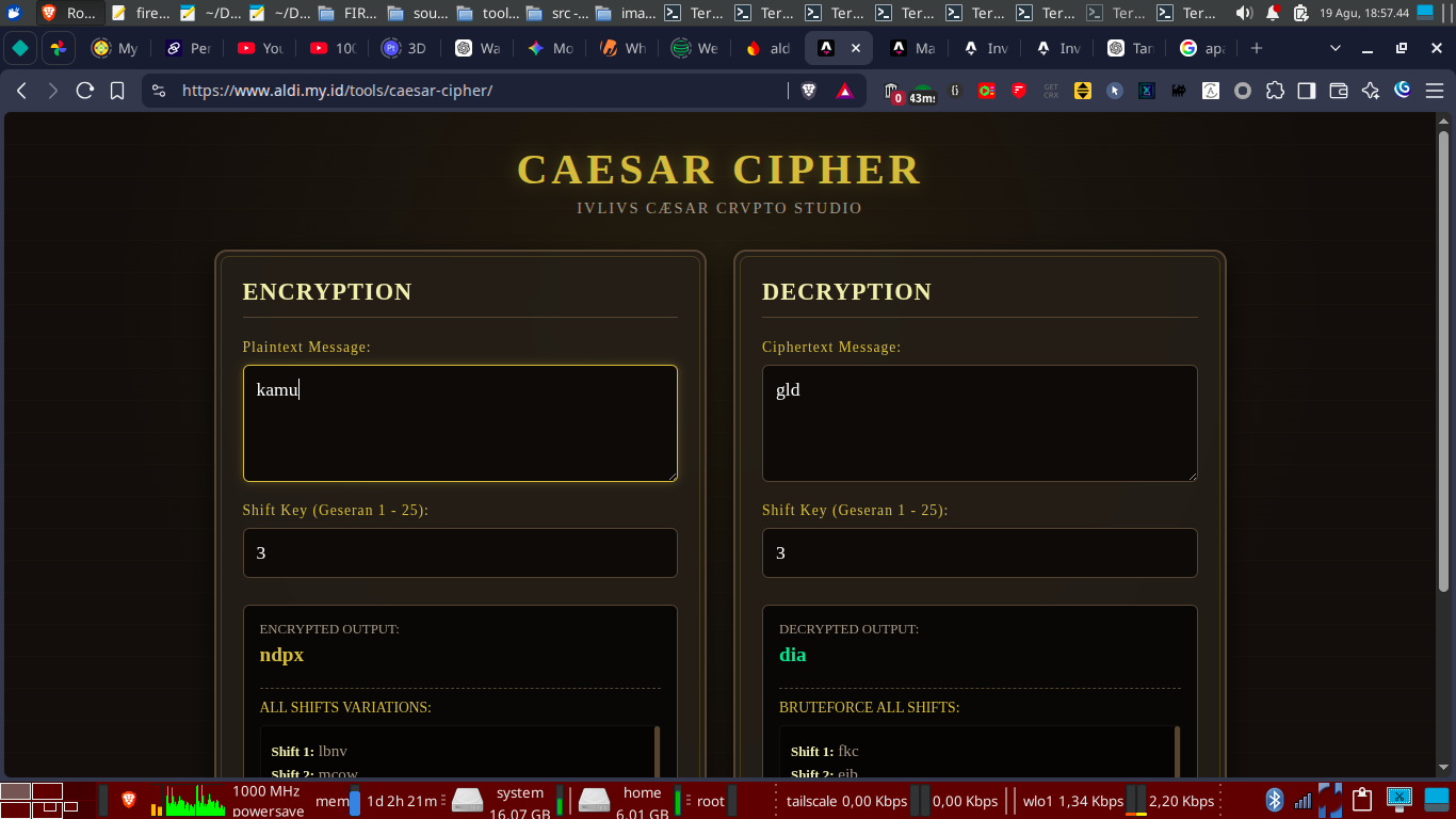 Caesar Cipher